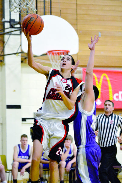 Collingwood BBall Tourney - Barrie Central Jeremy Parsons